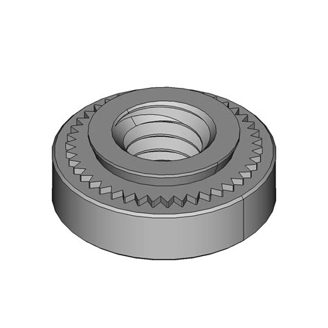 press nuts sheet metal|Metric Class 6H Press.